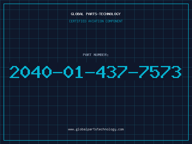 Aviation Part 2040-01-437-7573
