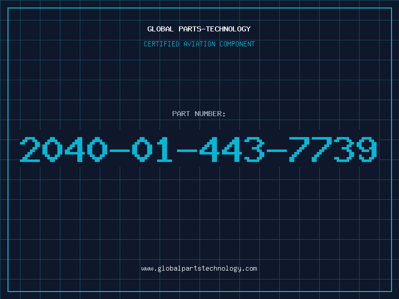 Aviation Part 2040-01-443-7739