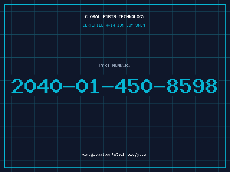 Aviation Part 2040-01-450-8598