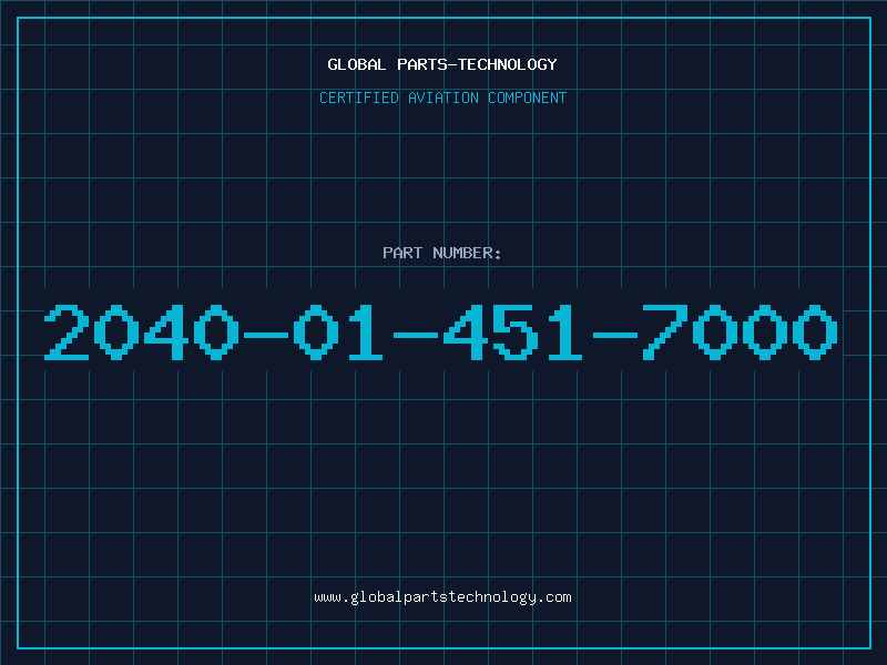 Aviation Part 2040-01-451-7000
