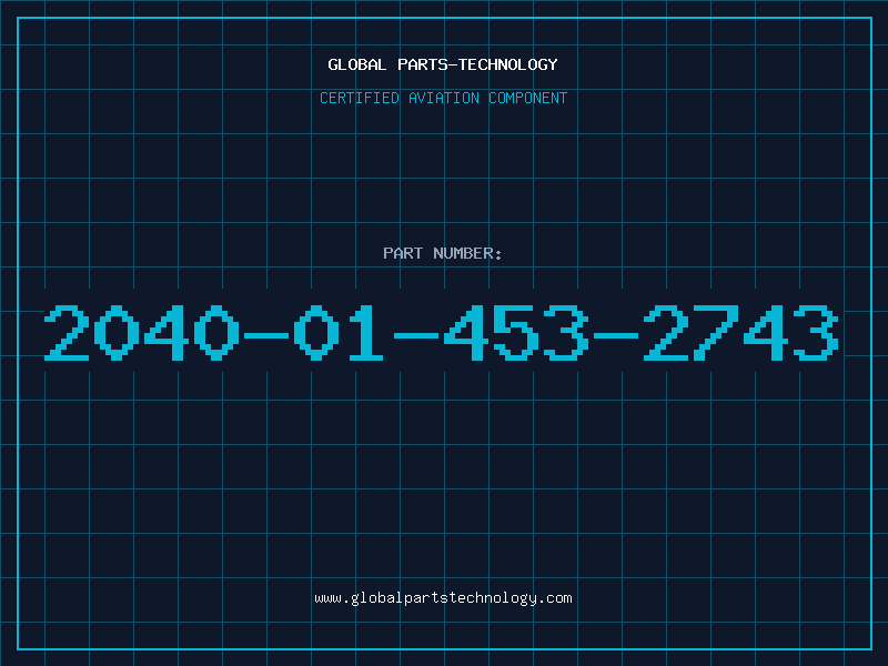 Aviation Part 2040-01-453-2743