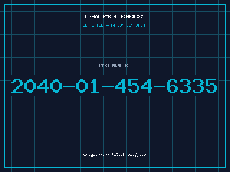 Aviation Part 2040-01-454-6335