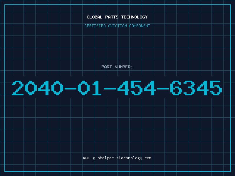 Aviation Part 2040-01-454-6345