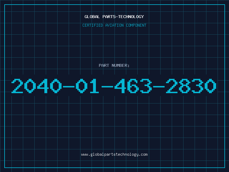 Aviation Part 2040-01-463-2830