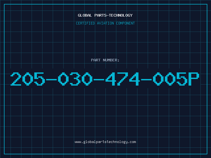 Aviation Part 205-030-474-005P