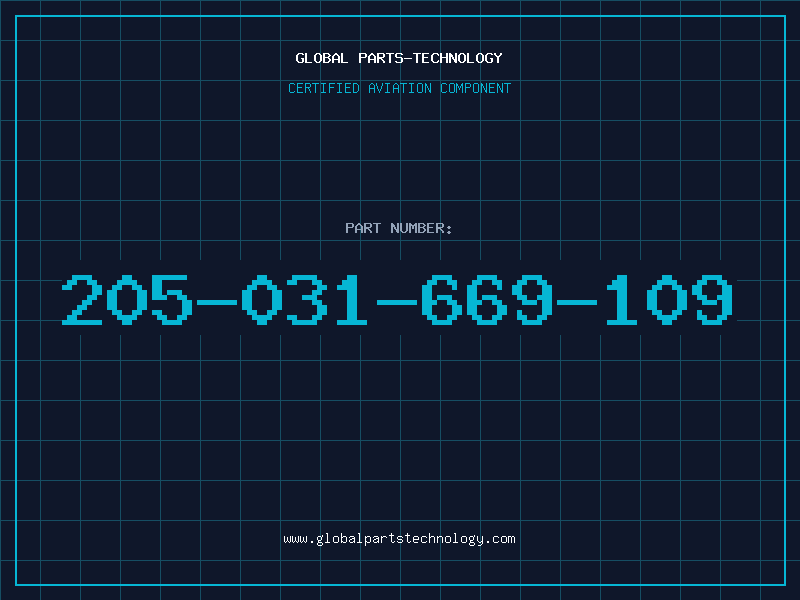 Aviation Part 205-031-669-109
