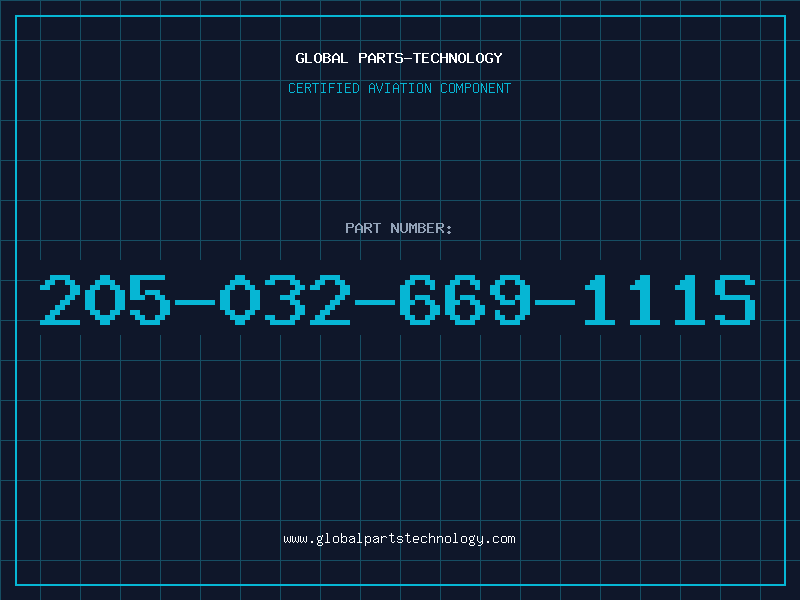 Aviation Part 205-032-669-111S