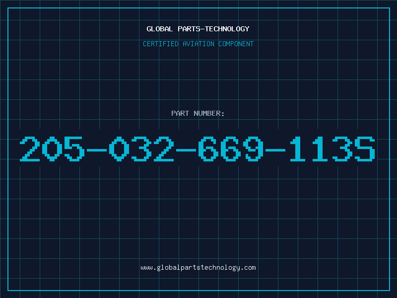 Aviation Part 205-032-669-113S