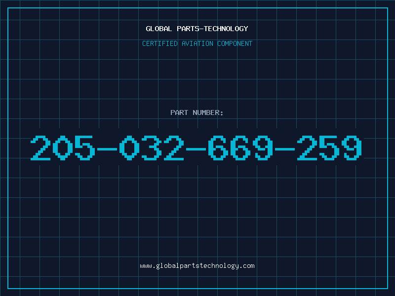 Aviation Part 205-032-669-259