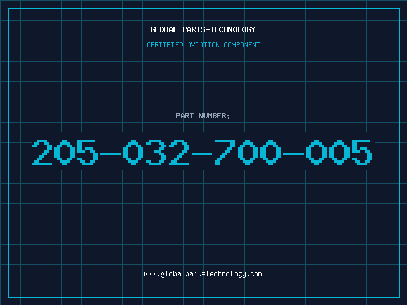 Aviation Part 205-032-700-005