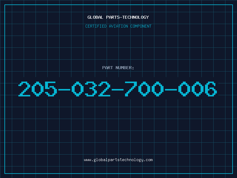 Aviation Part 205-032-700-006