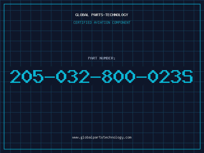 Aviation Part 205-032-800-023S