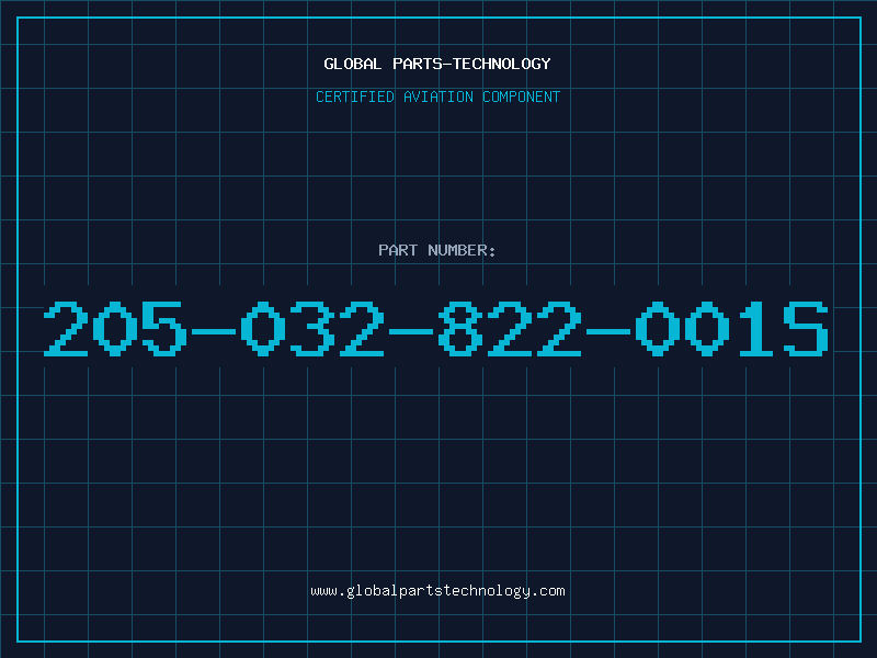 Aviation Part 205-032-822-001S
