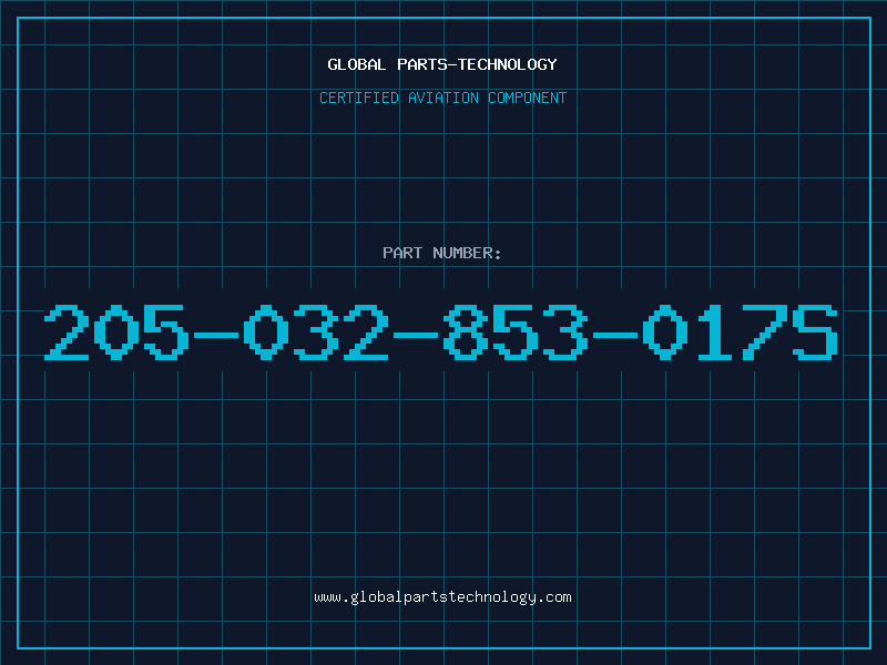 Aviation Part 205-032-853-017S