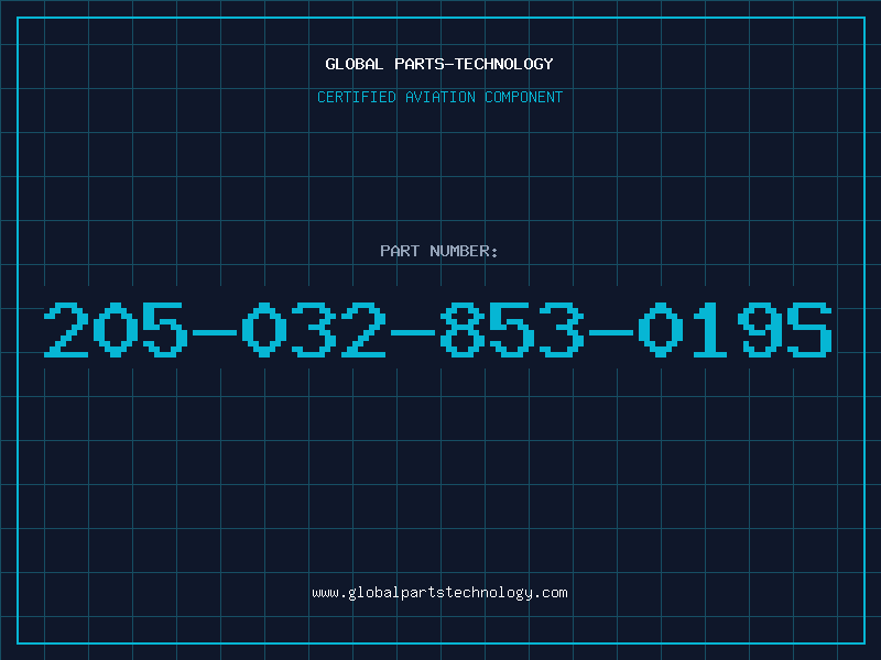 Aviation Part 205-032-853-019S