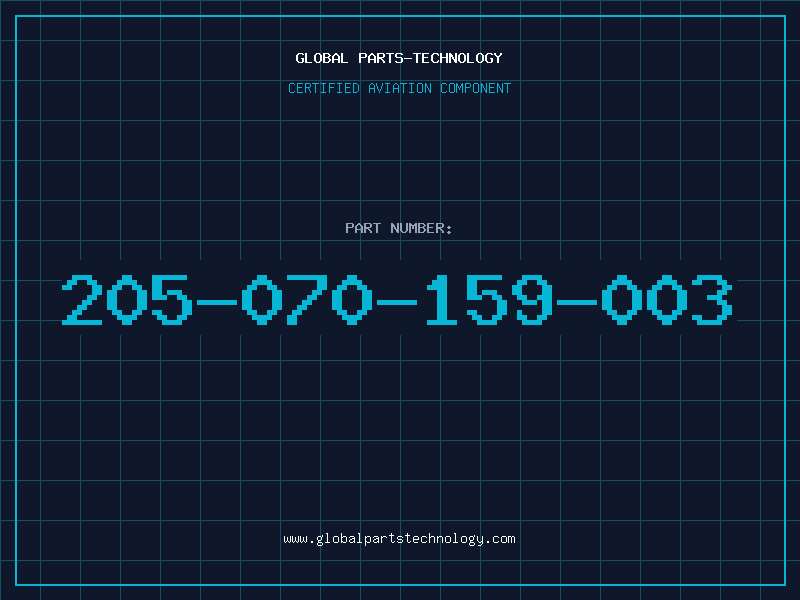 Aviation Part 205-070-159-003