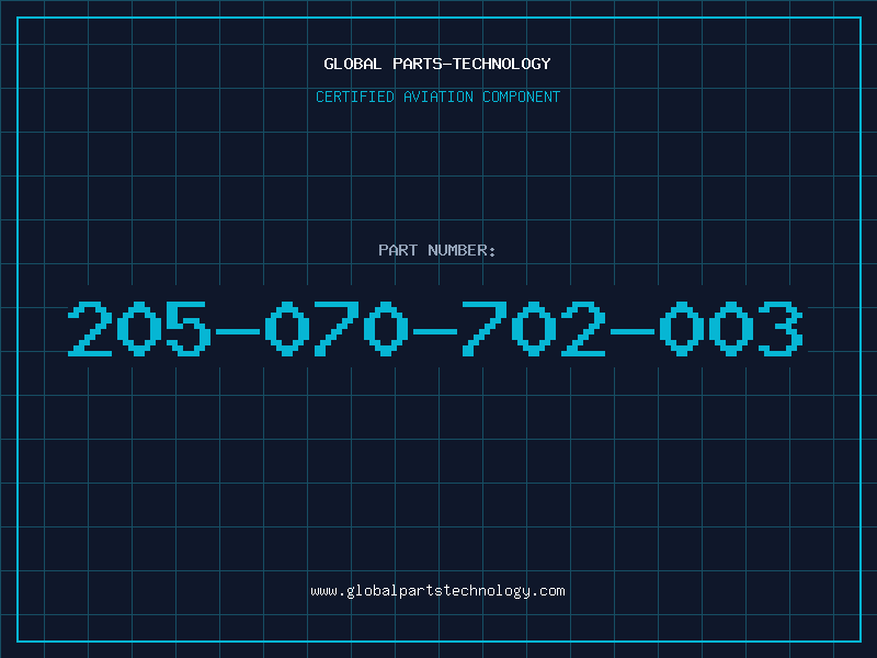 Aviation Part 205-070-702-003
