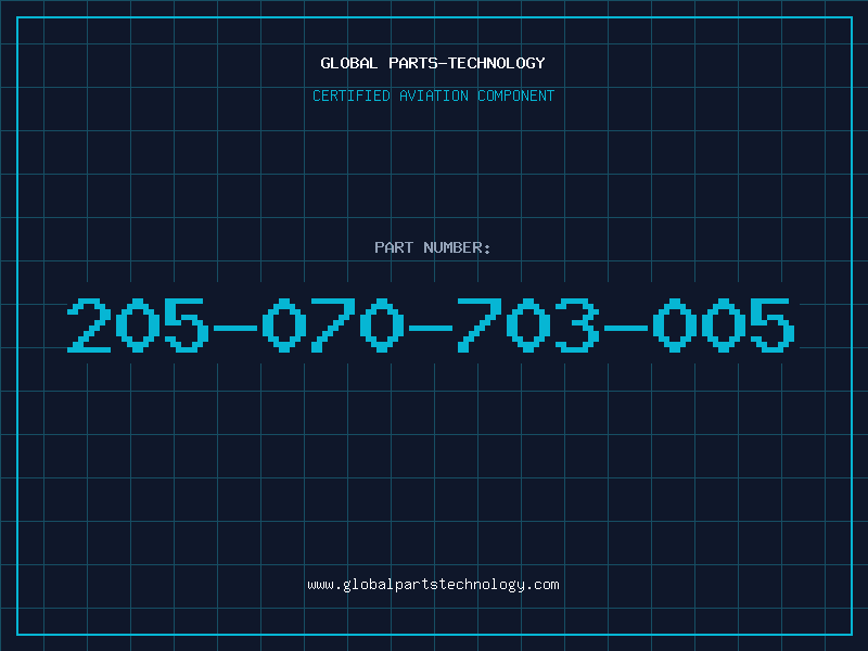 Aviation Part 205-070-703-005
