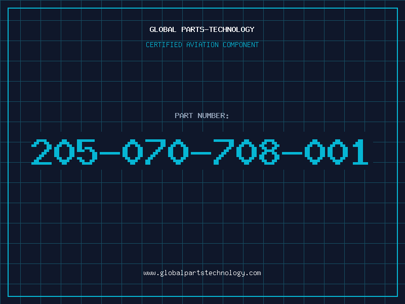 Aviation Part 205-070-708-001