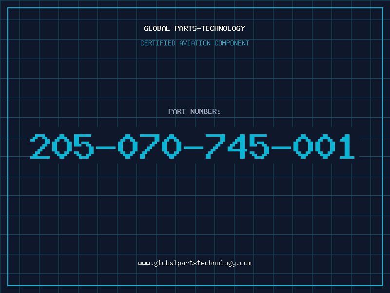 Aviation Part 205-070-745-001