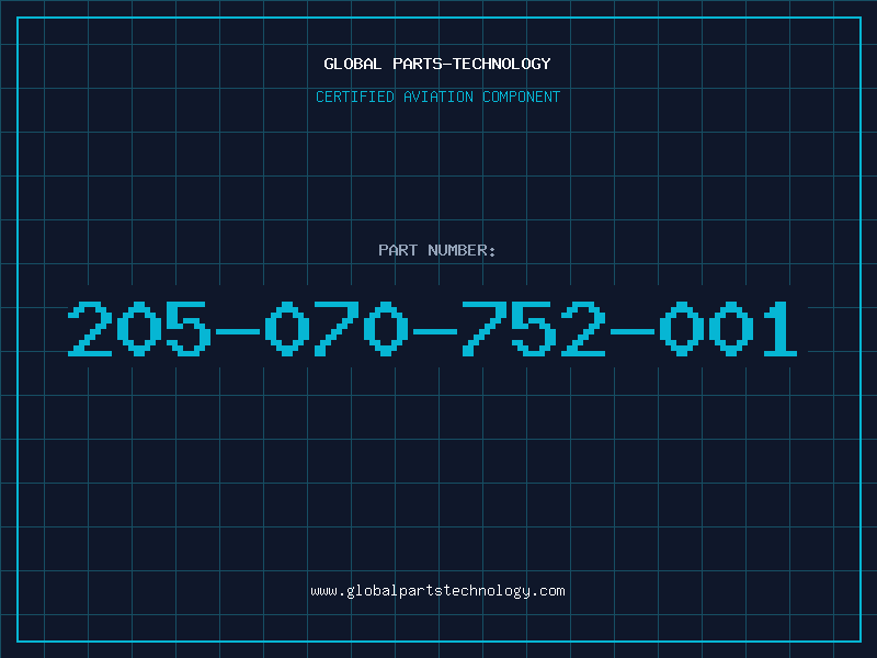 Aviation Part 205-070-752-001