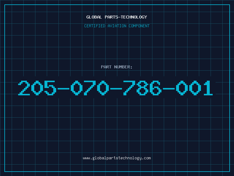 Aviation Part 205-070-786-001