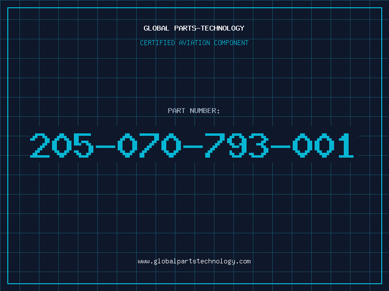 Aviation Part 205-070-793-001