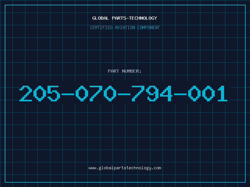 Aviation Part 205-070-794-001