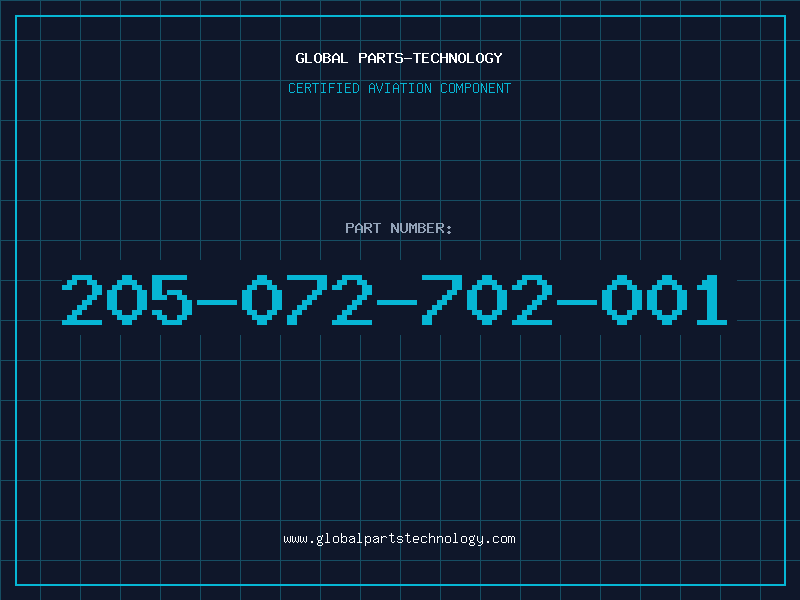 Aviation Part 205-072-702-001