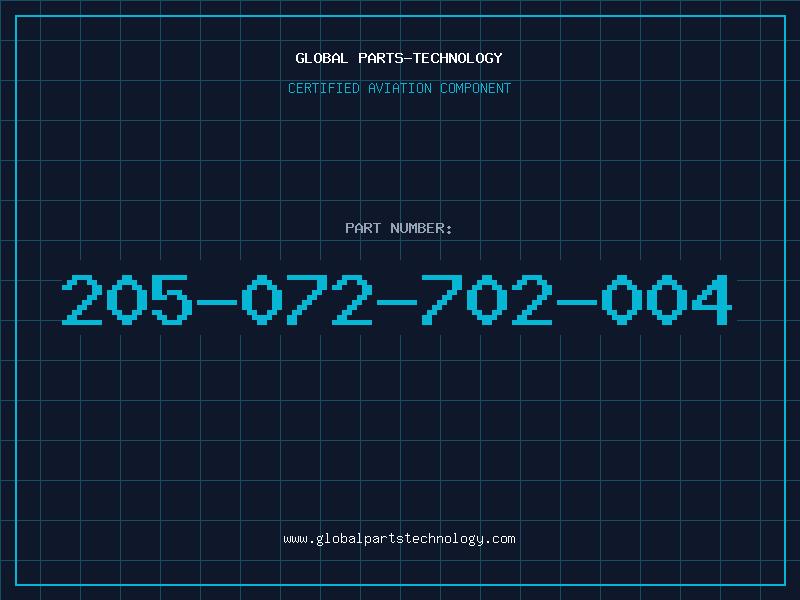 Aviation Part 205-072-702-004