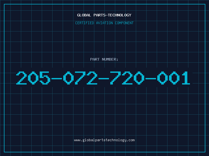 Aviation Part 205-072-720-001