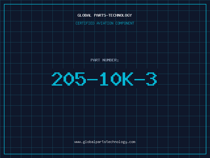 Aviation Part 205-10K-3