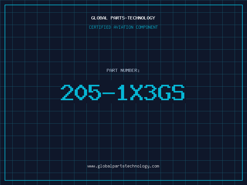 Aviation Part 205-1X3GS