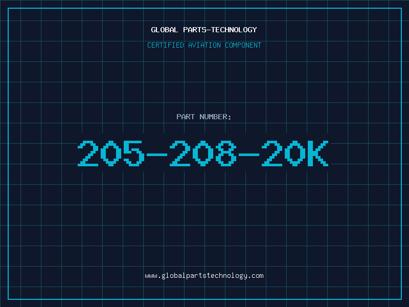 Aviation Part 205-208-20K