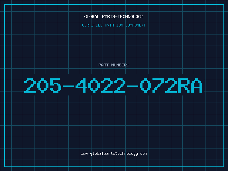 Aviation Part 205-4022-072RA