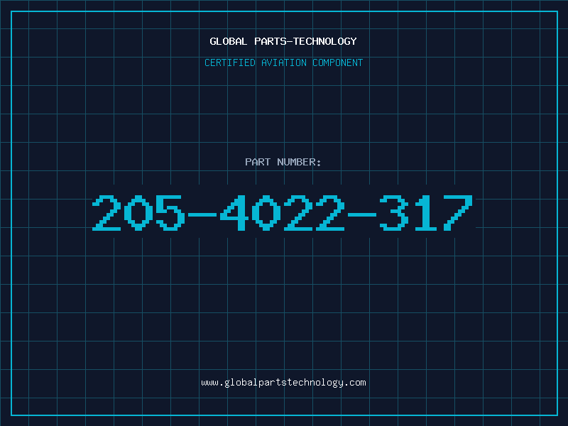 Aviation Part 205-4022-317