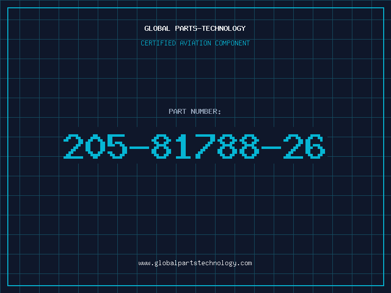 Aviation Part 205-81788-26