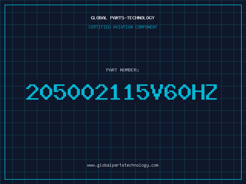 Aviation Part 205002115V60HZ