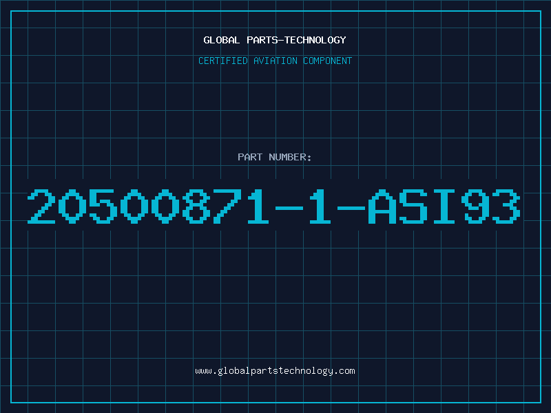 Aviation Part 20500871-1-ASI93