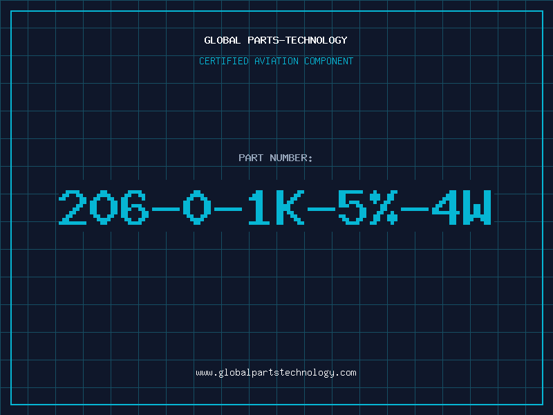 Aviation Part 206-0-1K-5%-4W