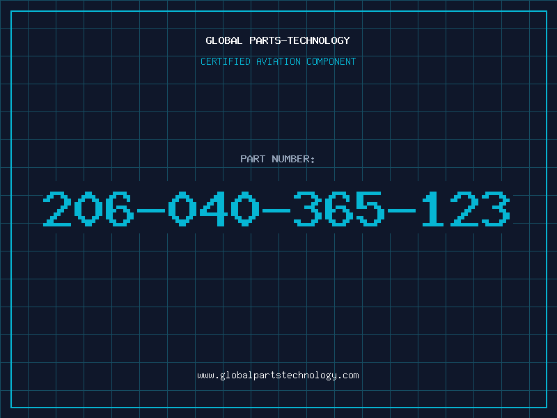 Aviation Part 206-040-365-123