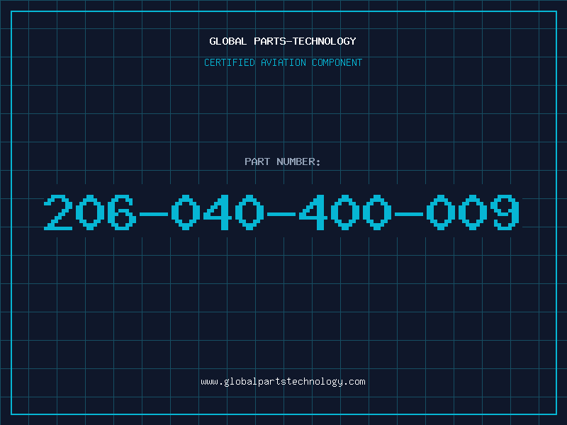 Aviation Part 206-040-400-009