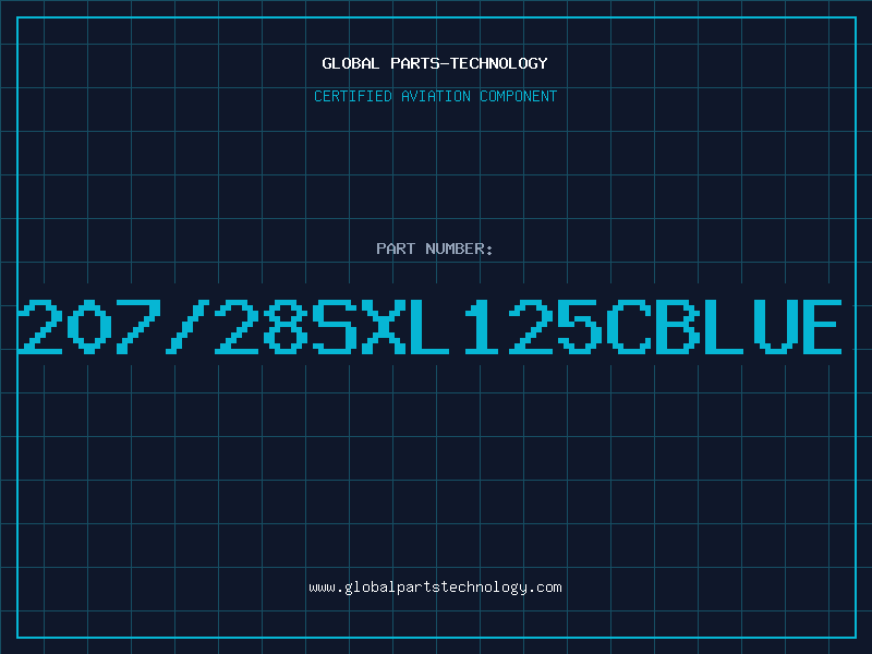 Aviation Part 207/28SXL125CBLUE