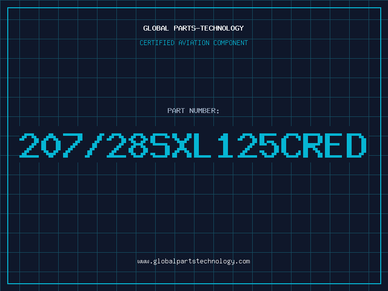 Aviation Part 207/28SXL125CRED