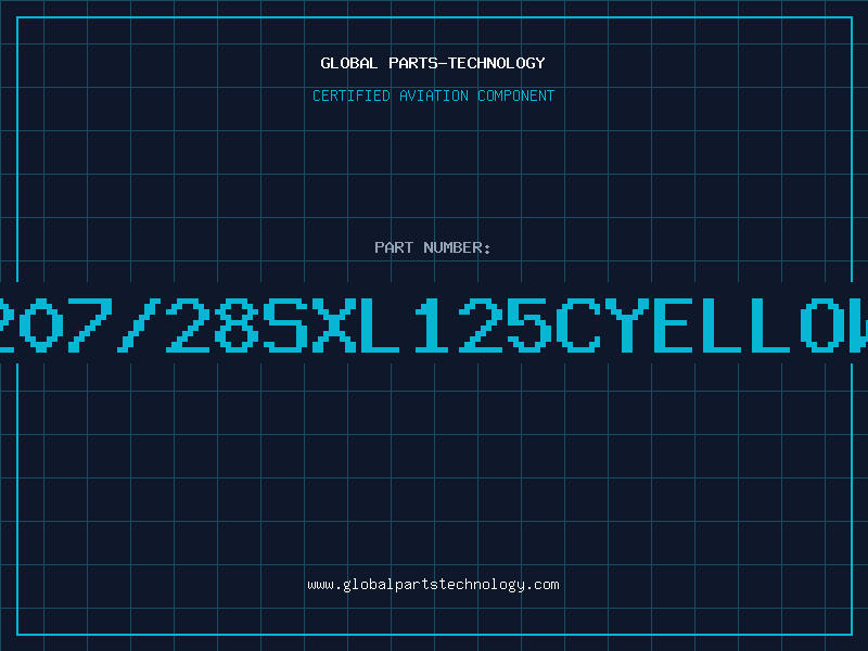 Aviation Part 207/28SXL125CYELLOW