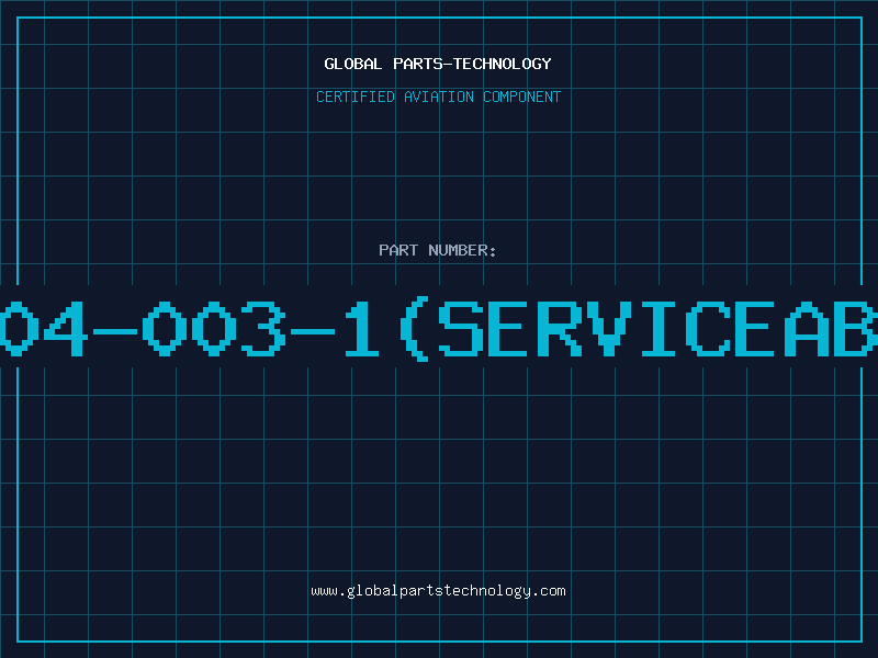 Aviation Part 207-0-04-003-1(serviceablepart