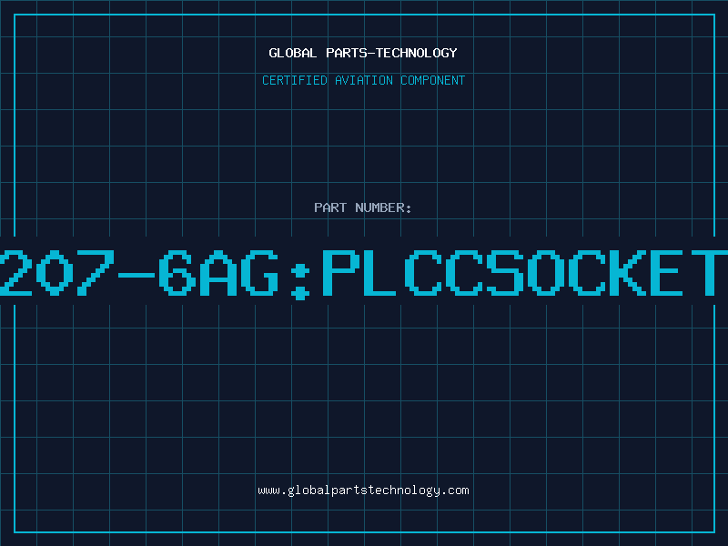 Aviation Part 207-6AG:PLCCSOCKET