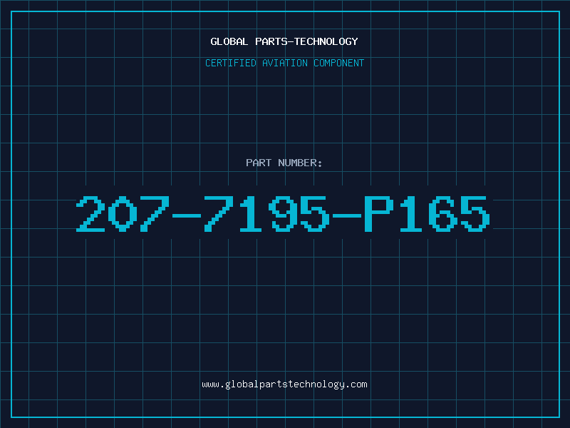 Aviation Part 207-7195-P165