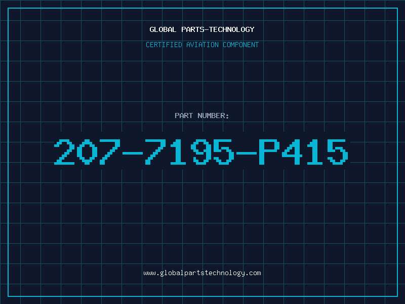 Aviation Part 207-7195-P415