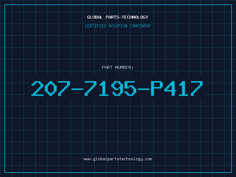 Aviation Part 207-7195-P417